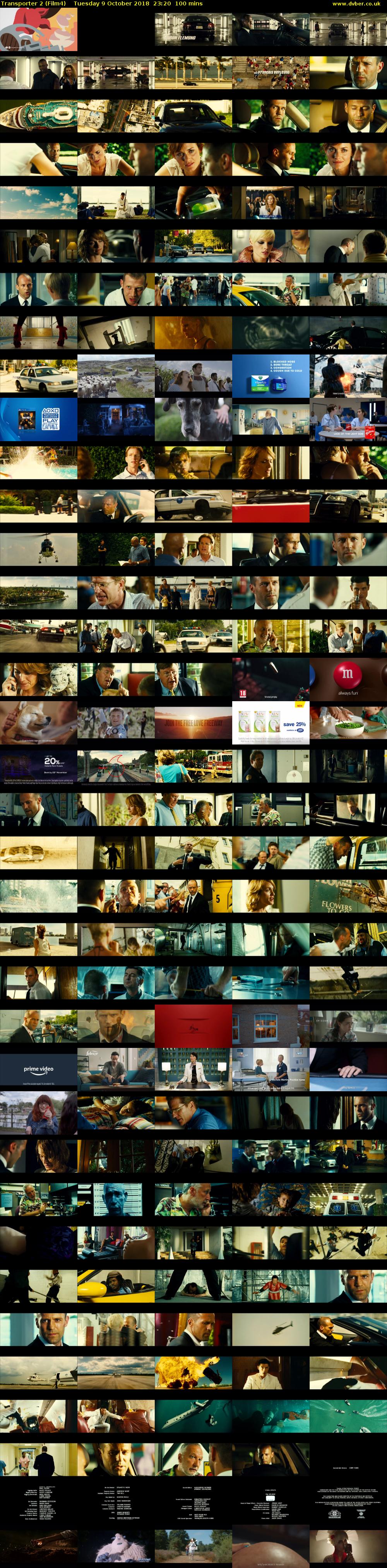 Transporter 2 (Film4) Tuesday 9 October 2018 23:20 - 01:00