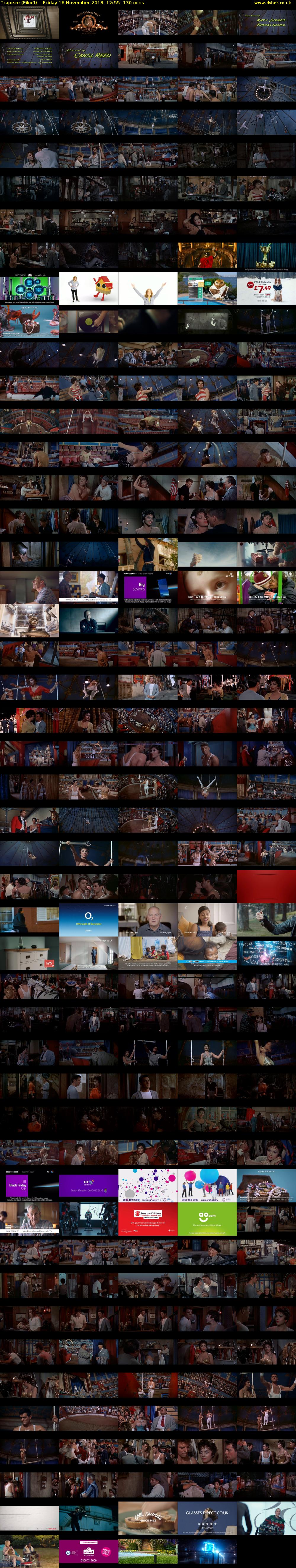 Trapeze (Film4) Friday 16 November 2018 12:55 - 15:05