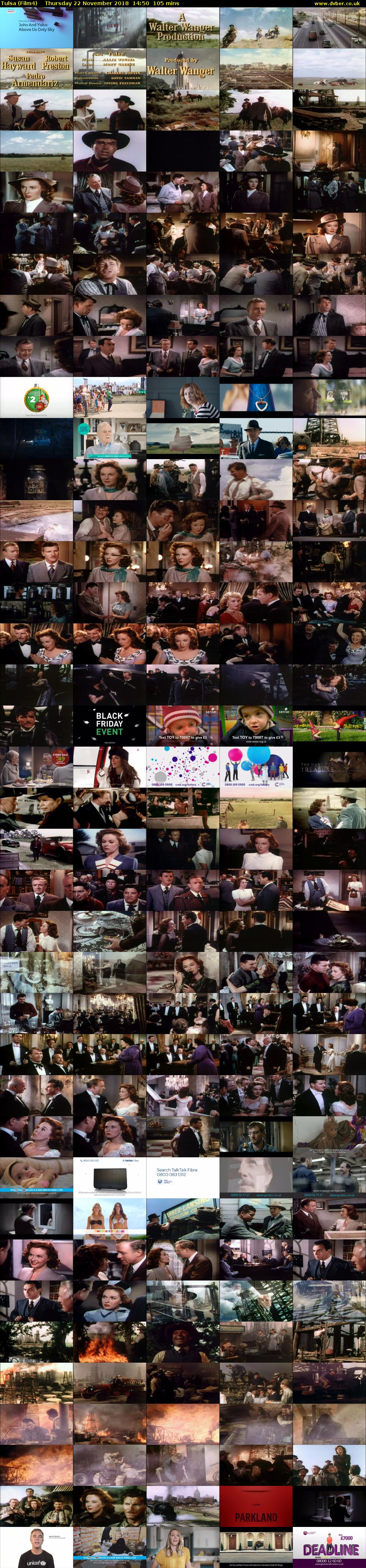 Tulsa (Film4) Thursday 22 November 2018 14:50 - 16:35