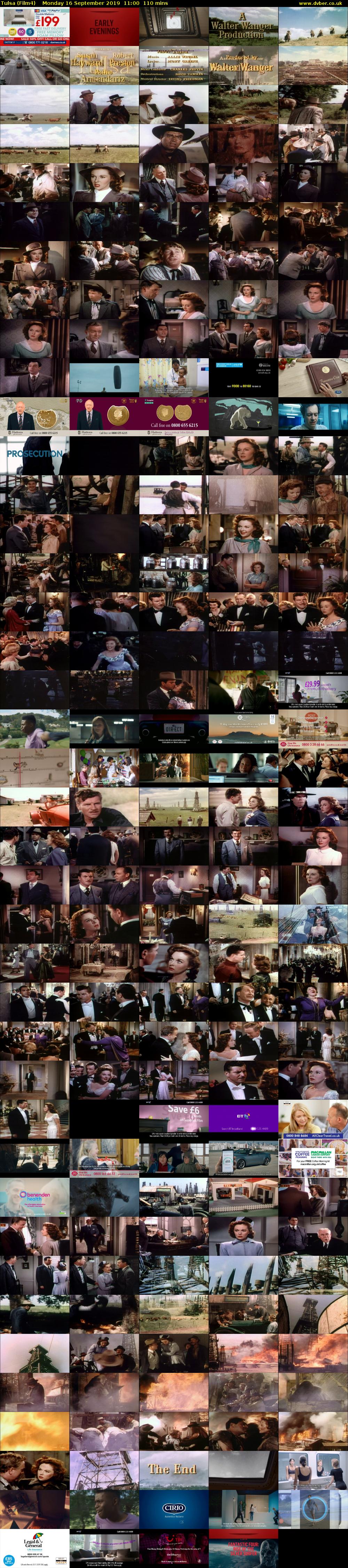 Tulsa (Film4) Monday 16 September 2019 11:00 - 12:50