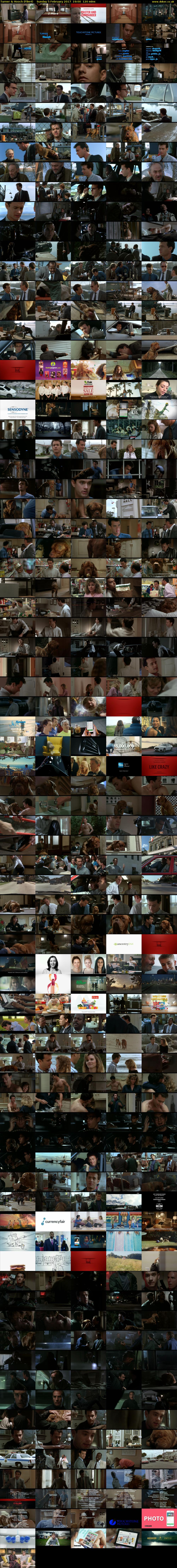 Turner & Hooch (Film4) Sunday 5 February 2017 19:00 - 21:00