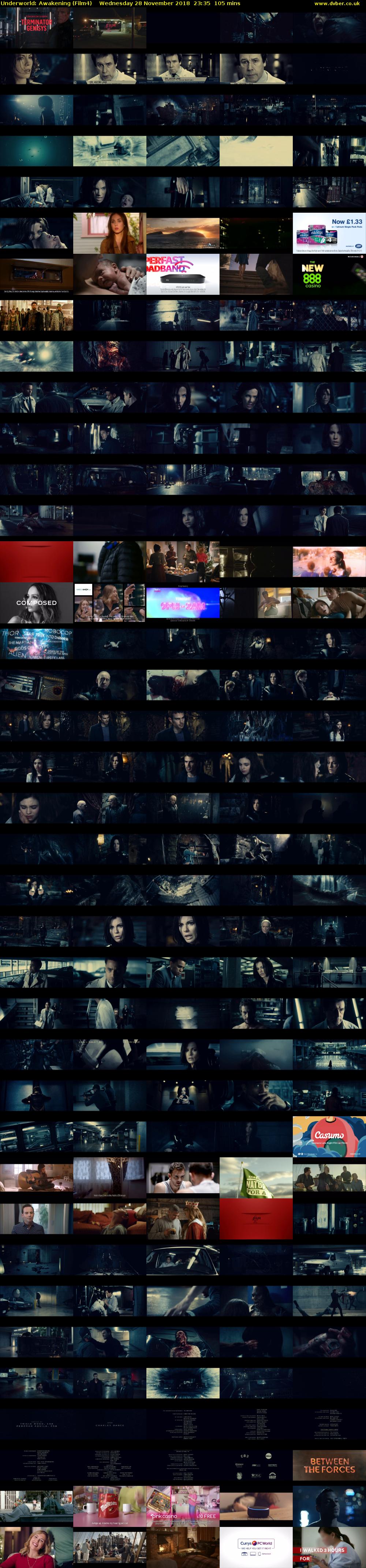 Underworld: Awakening (Film4) Wednesday 28 November 2018 23:35 - 01:20
