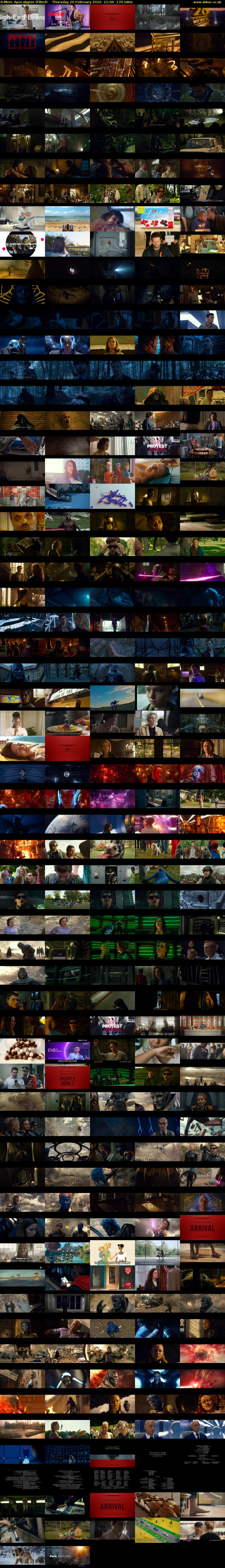 X-Men: Apocalypse (Film4) Thursday 20 February 2020 21:00 - 23:50