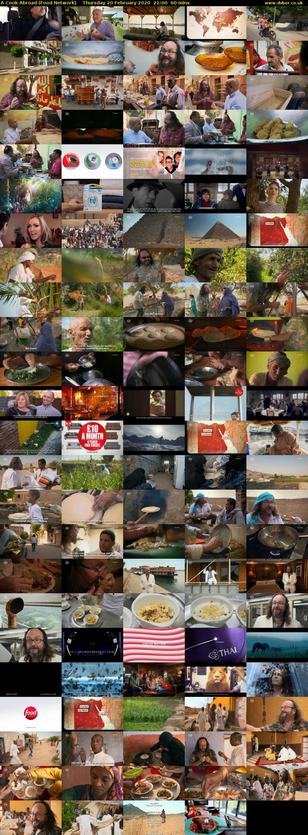 A Cook Abroad (Food Network) Thursday 20 February 2020 21:00 - 22:00