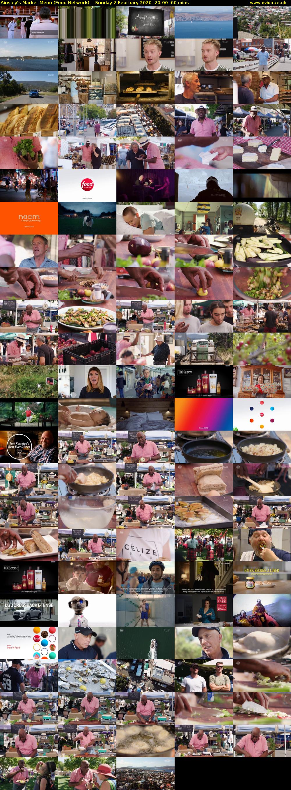 Ainsley's Market Menu (Food Network) Sunday 2 February 2020 20:00 - 21:00