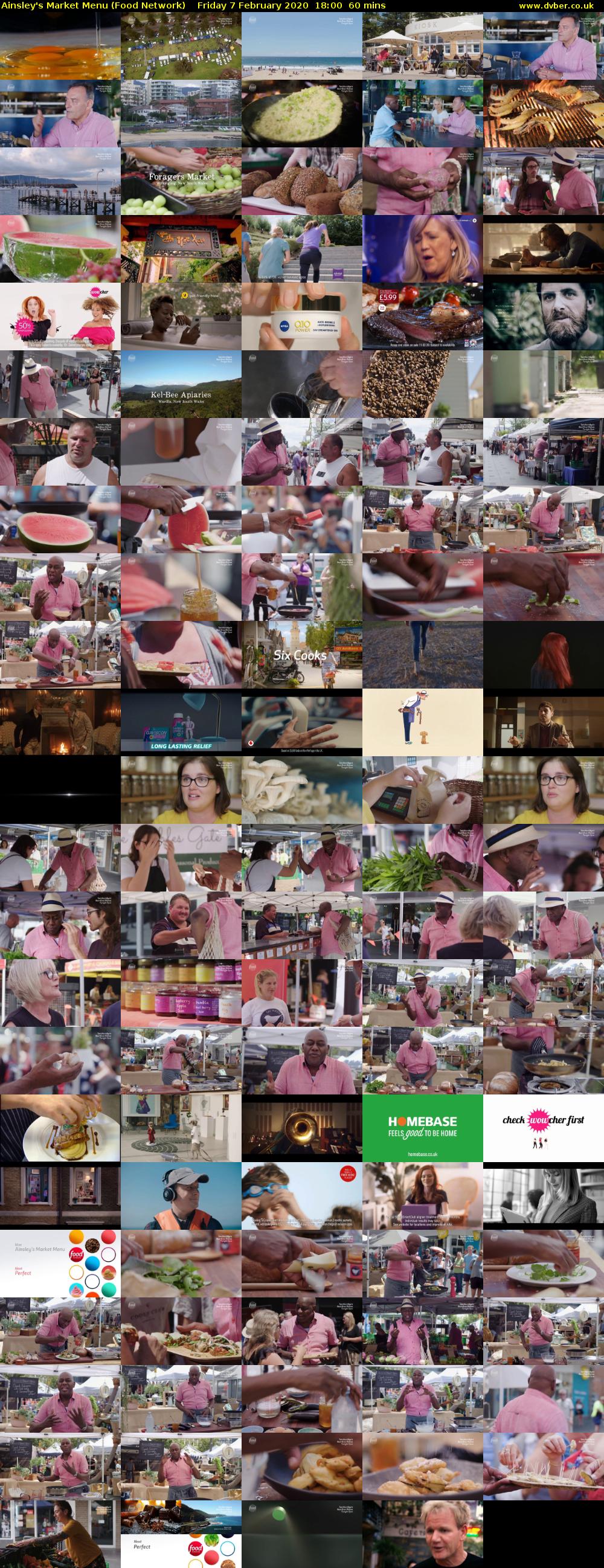Ainsley's Market Menu (Food Network) Friday 7 February 2020 18:00 - 19:00
