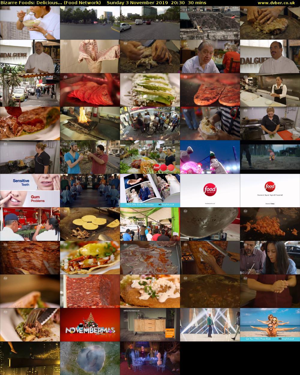 Bizarre Foods: Delicious... (Food Network) Sunday 3 November 2019 20:30 - 21:00
