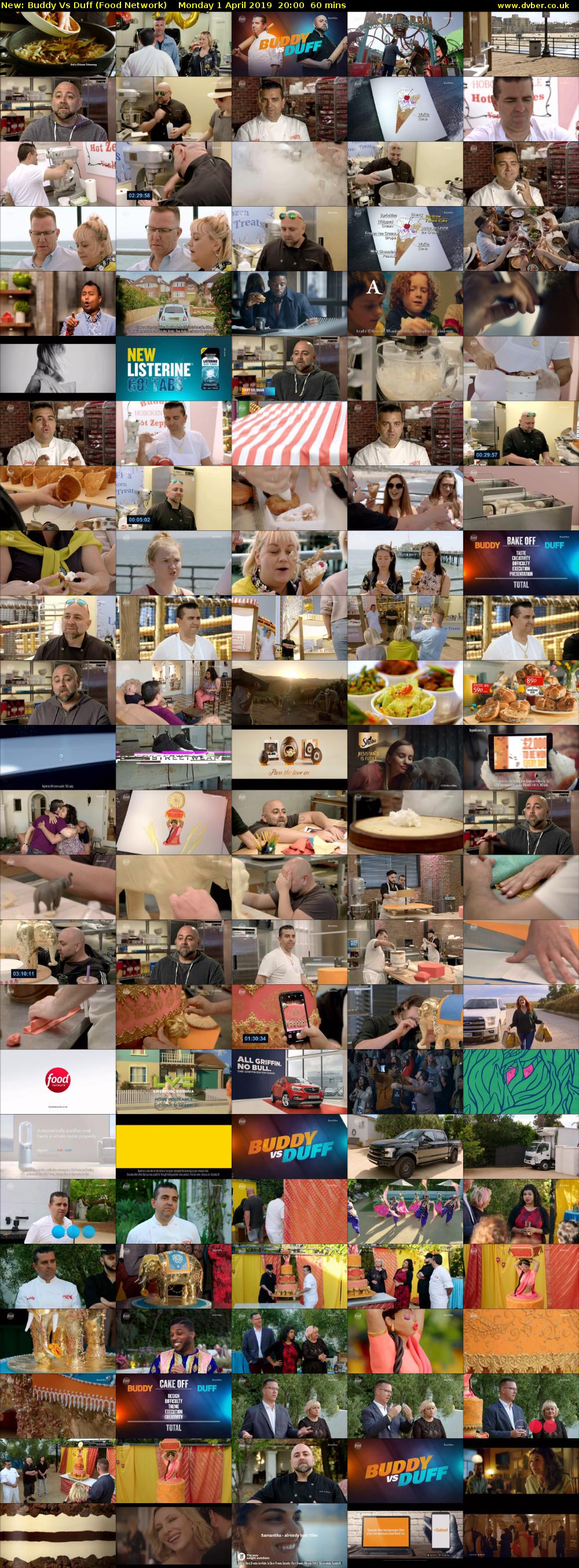 Buddy Vs Duff (Food Network) Monday 1 April 2019 20:00 - 21:00