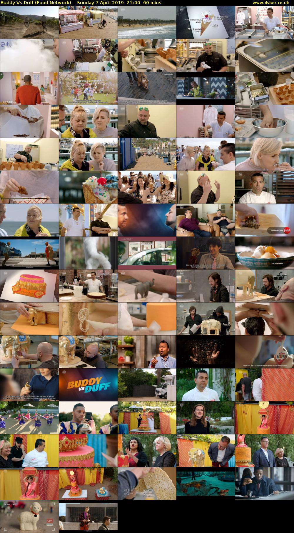 Buddy Vs Duff (Food Network) Sunday 7 April 2019 21:00 - 22:00
