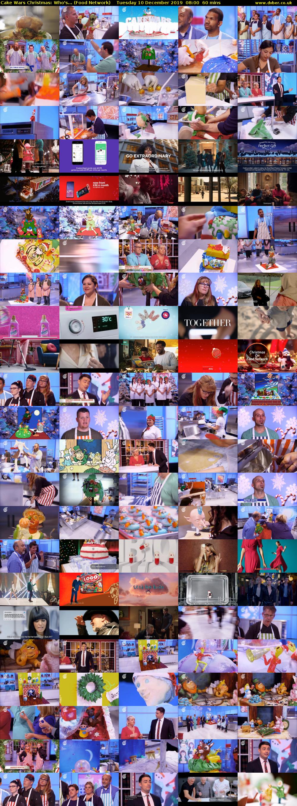 Cake Wars Christmas: Who's... (Food Network) Tuesday 10 December 2019 08:00 - 09:00