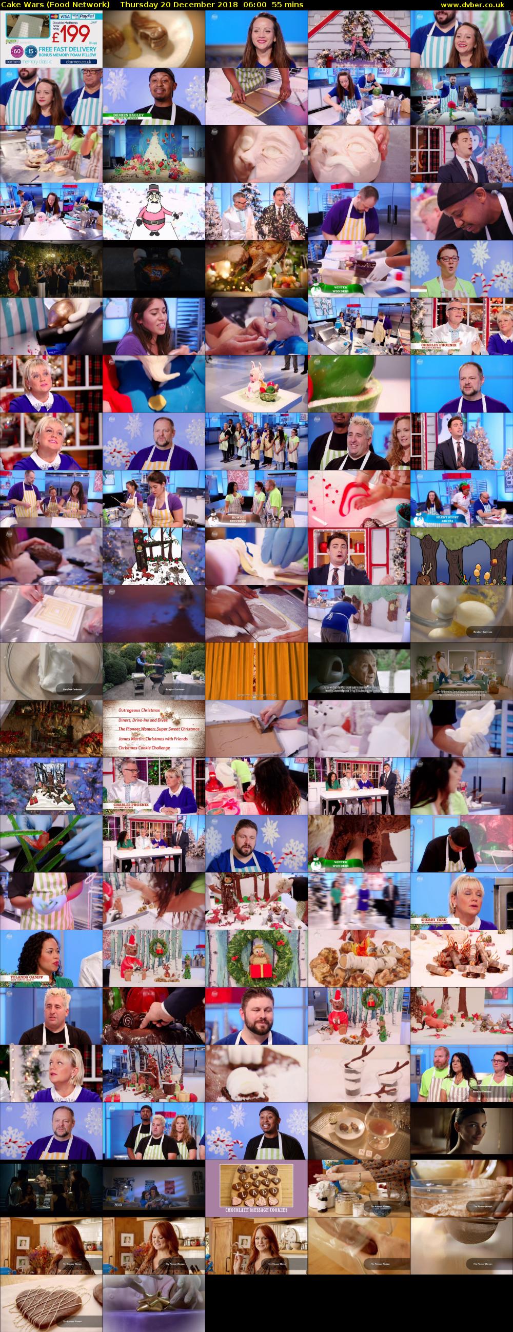 Cake Wars (Food Network) Thursday 20 December 2018 06:00 - 06:55