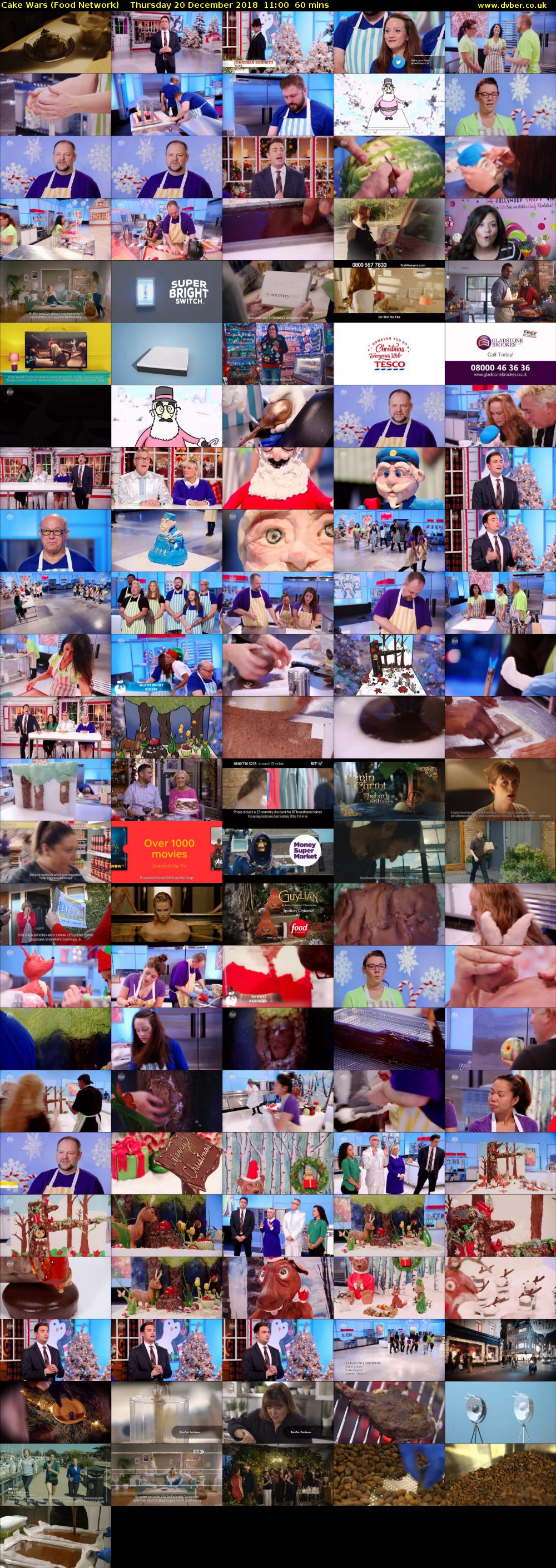 Cake Wars (Food Network) Thursday 20 December 2018 11:00 - 12:00