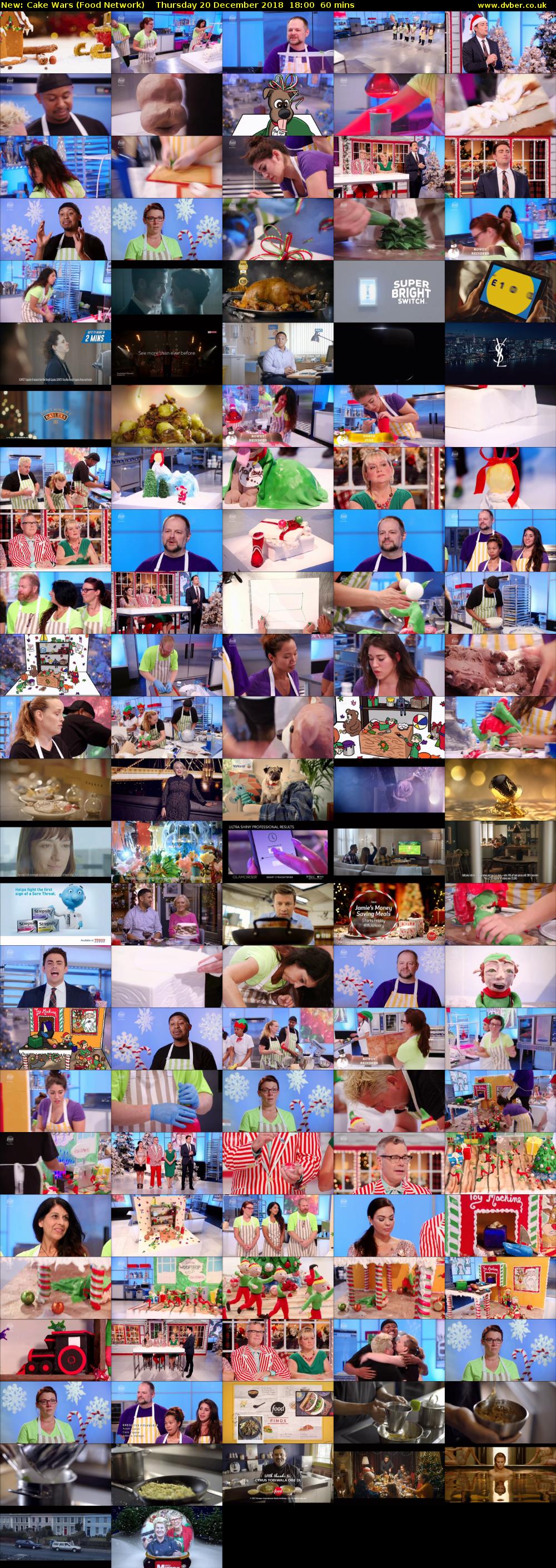 Cake Wars (Food Network) Thursday 20 December 2018 18:00 - 19:00
