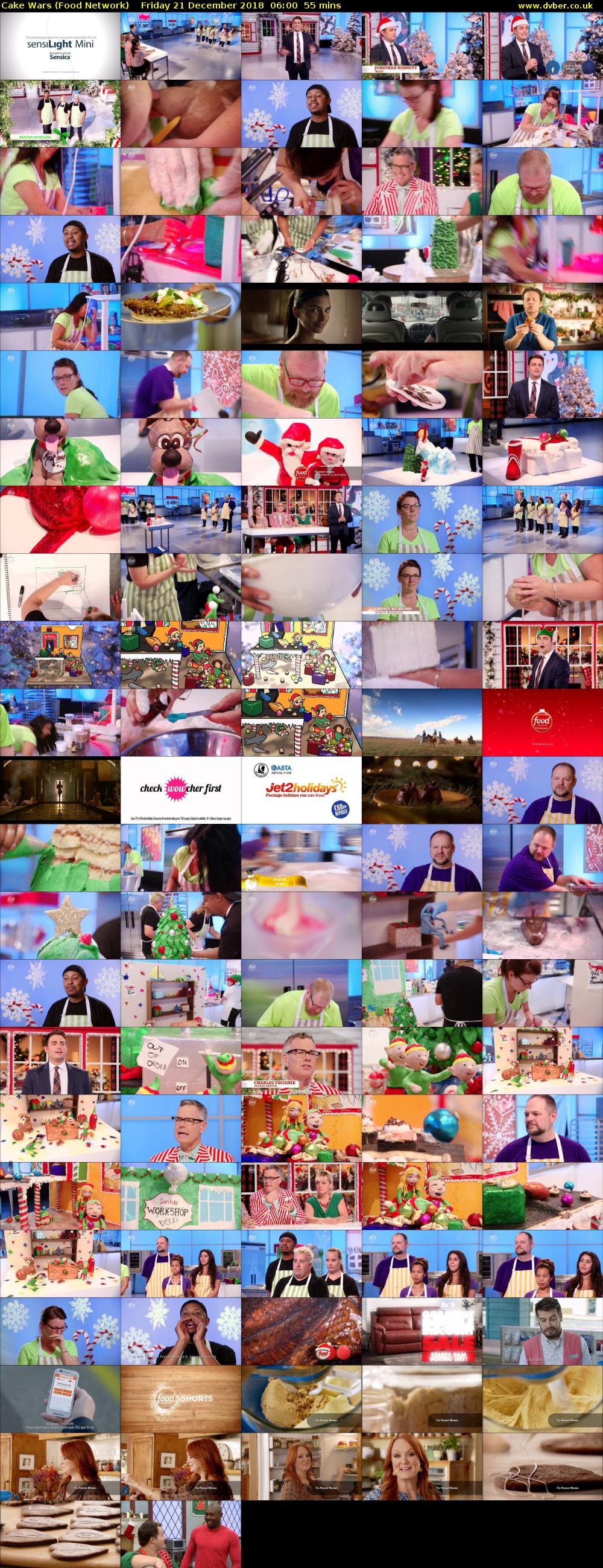 Cake Wars (Food Network) Friday 21 December 2018 06:00 - 06:55