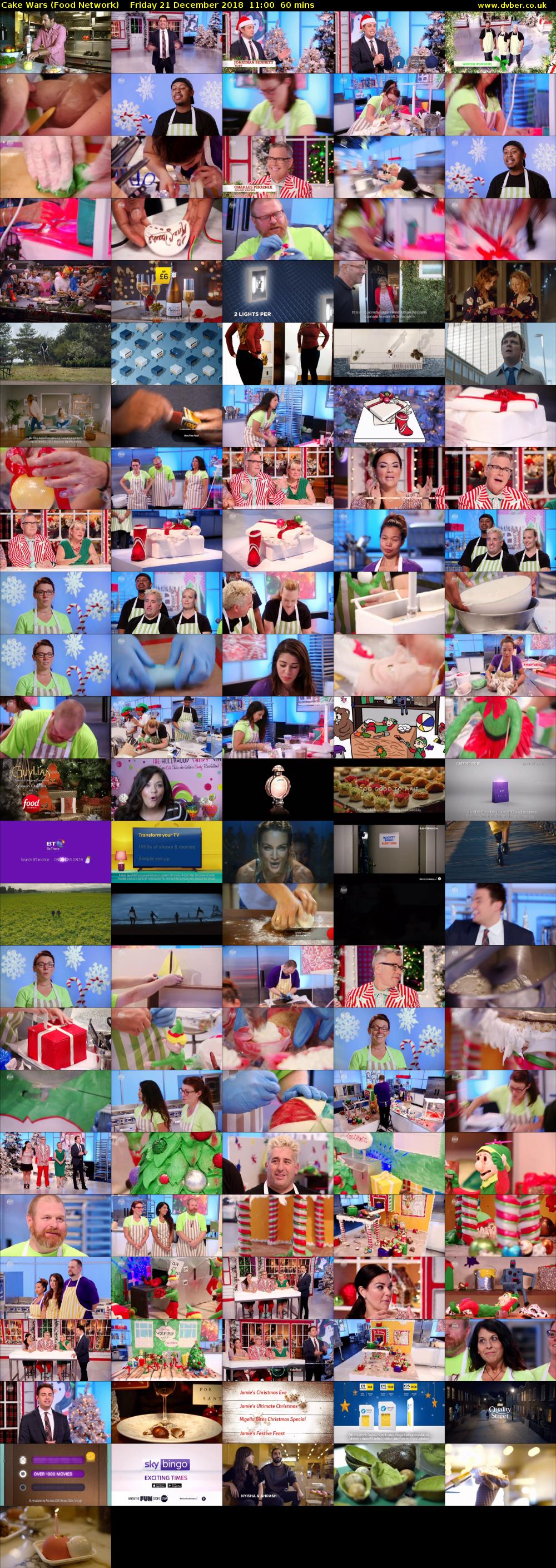 Cake Wars (Food Network) Friday 21 December 2018 11:00 - 12:00