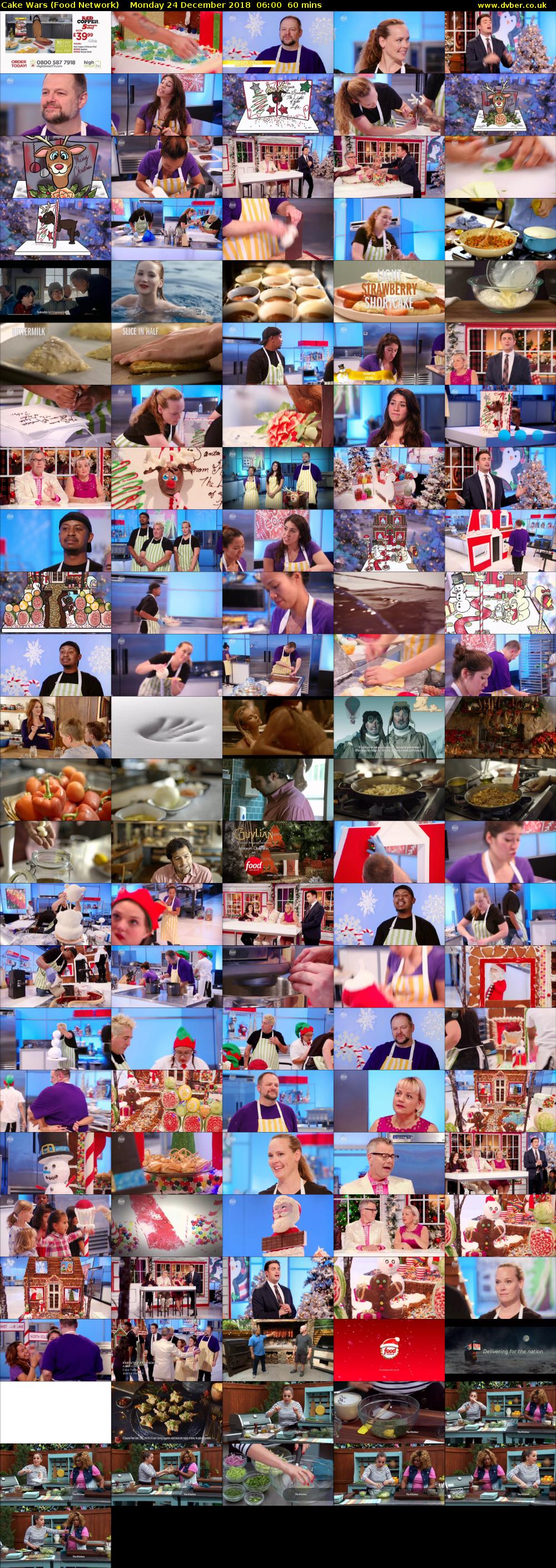 Cake Wars (Food Network) Monday 24 December 2018 06:00 - 07:00