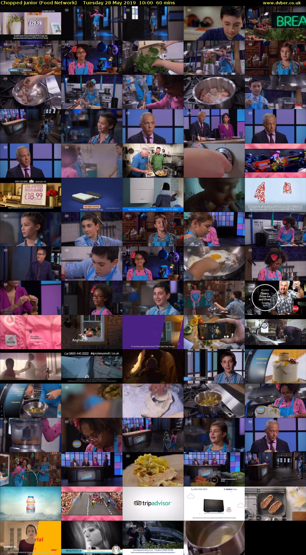 Chopped Junior (Food Network) Tuesday 28 May 2019 10:00 - 11:00