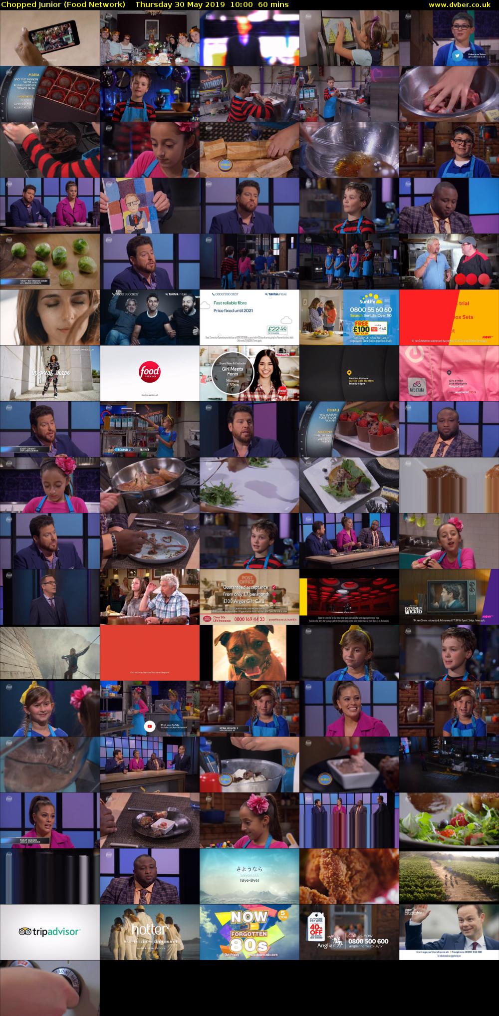 Chopped Junior (Food Network) Thursday 30 May 2019 10:00 - 11:00