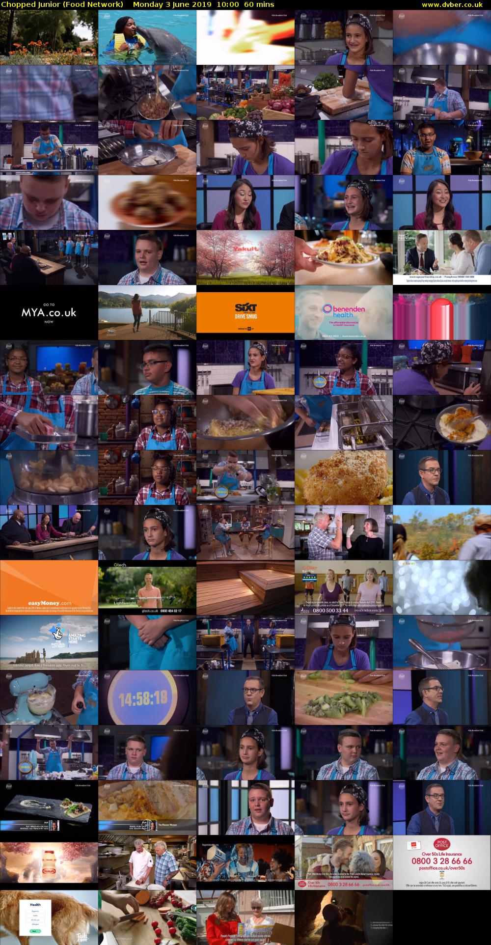 Chopped Junior (Food Network) Monday 3 June 2019 10:00 - 11:00