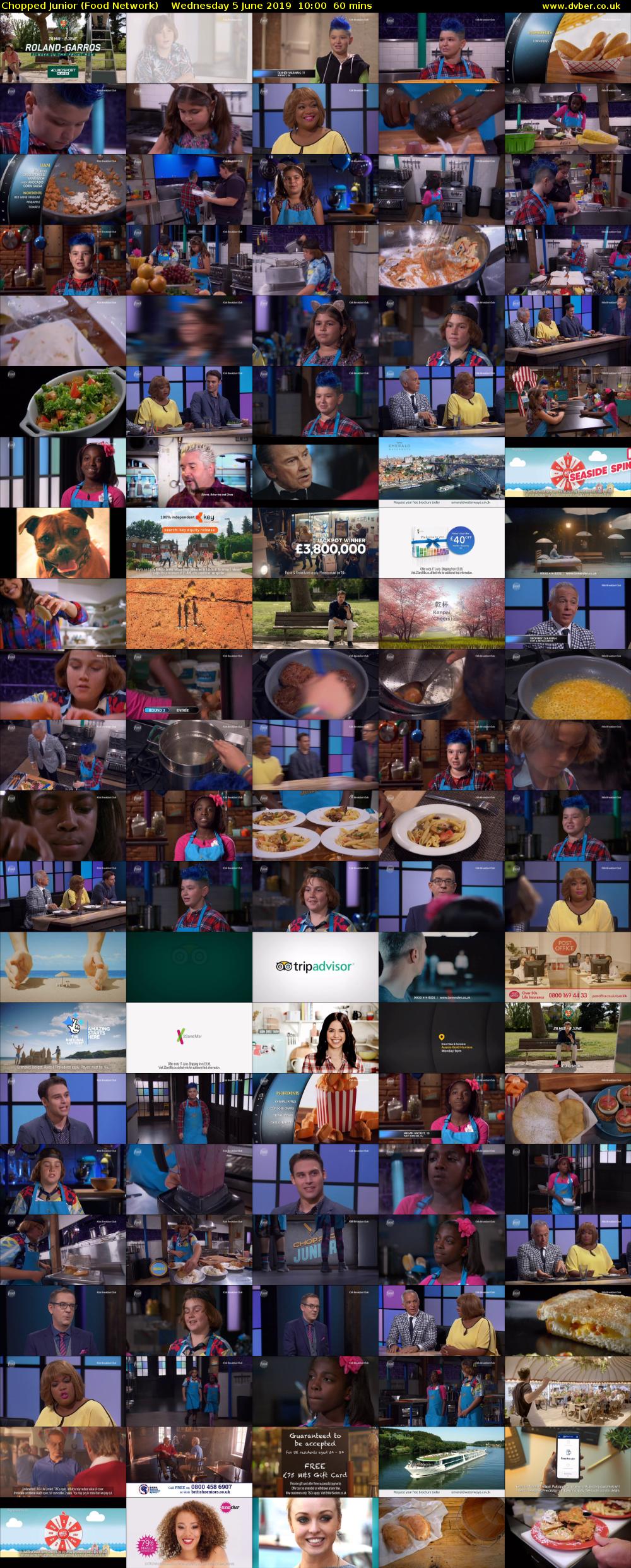 Chopped Junior (Food Network) Wednesday 5 June 2019 10:00 - 11:00