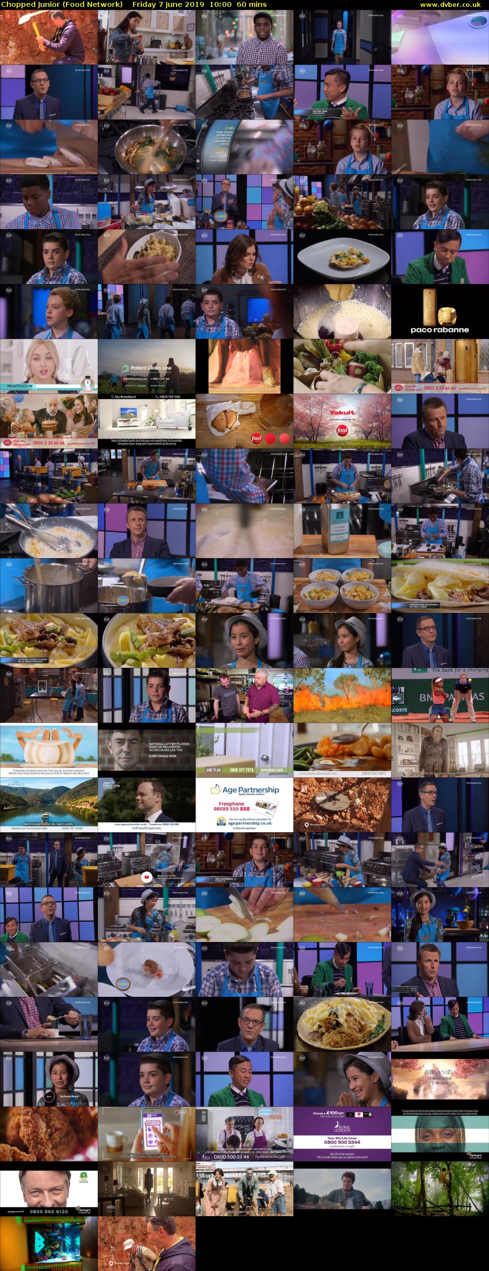 Chopped Junior (Food Network) Friday 7 June 2019 10:00 - 11:00