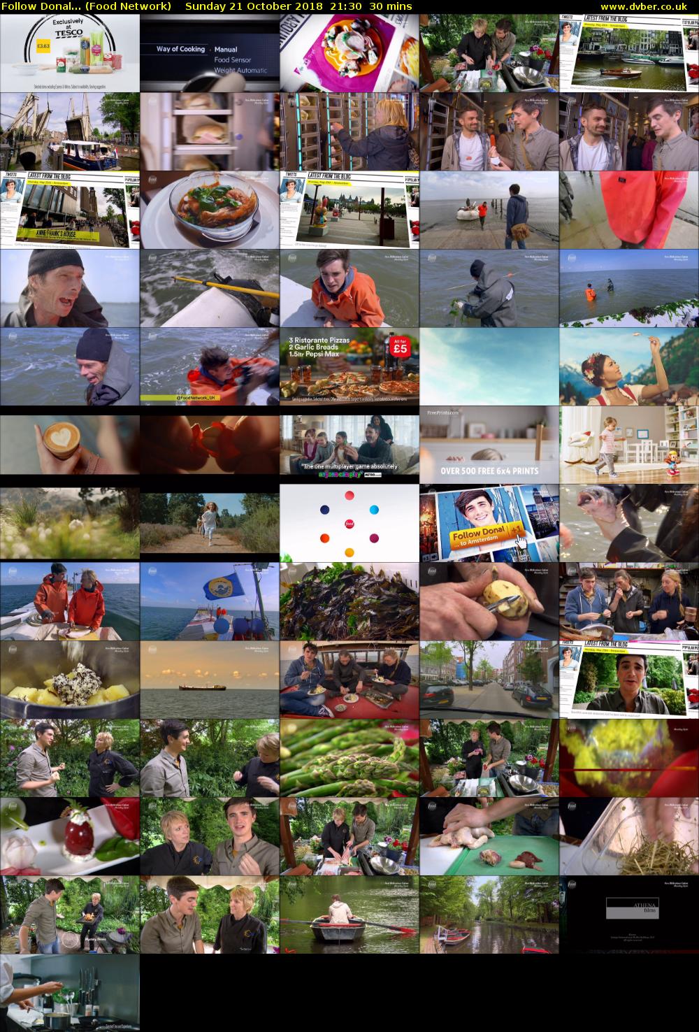 Follow Donal... (Food Network) Sunday 21 October 2018 21:30 - 22:00