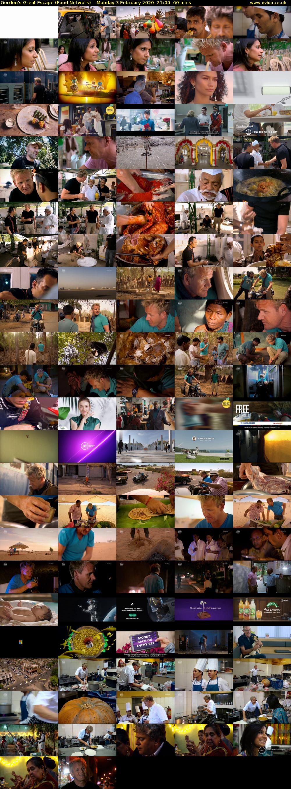 Gordon's Great Escape (Food Network) Monday 3 February 2020 21:00 - 22:00