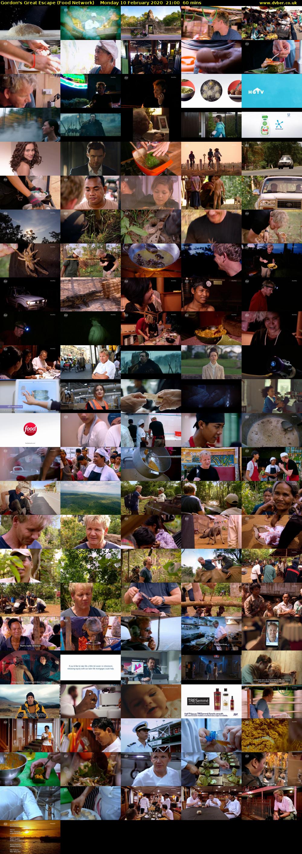 Gordon's Great Escape (Food Network) Monday 10 February 2020 21:00 - 22:00