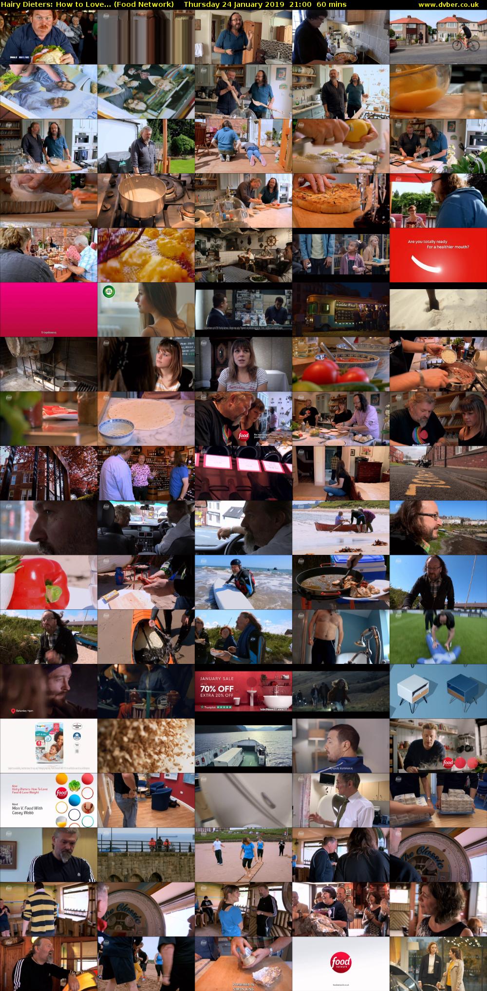 Hairy Dieters: How to Love... (Food Network) Thursday 24 January 2019 21:00 - 22:00