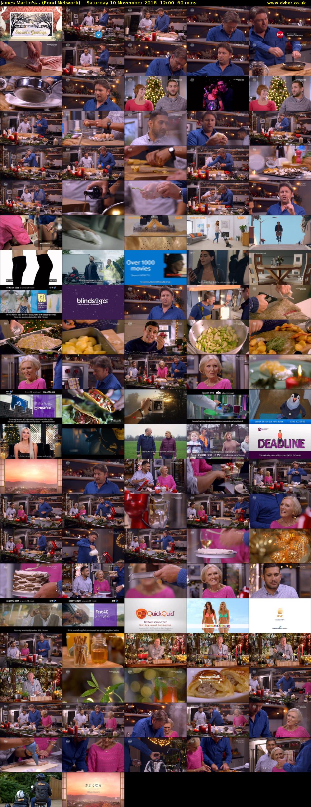 James Martin's... (Food Network) Saturday 10 November 2018 12:00 - 13:00