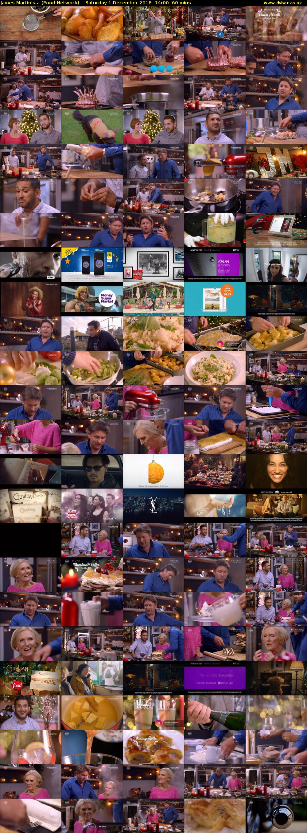 James Martin's... (Food Network) Saturday 1 December 2018 14:00 - 15:00