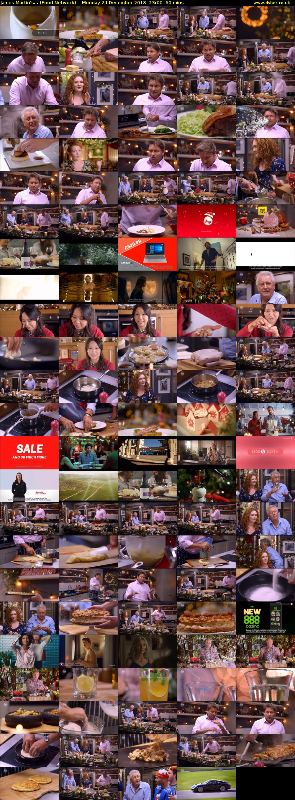 James Martin's... (Food Network) Monday 24 December 2018 23:00 - 00:00