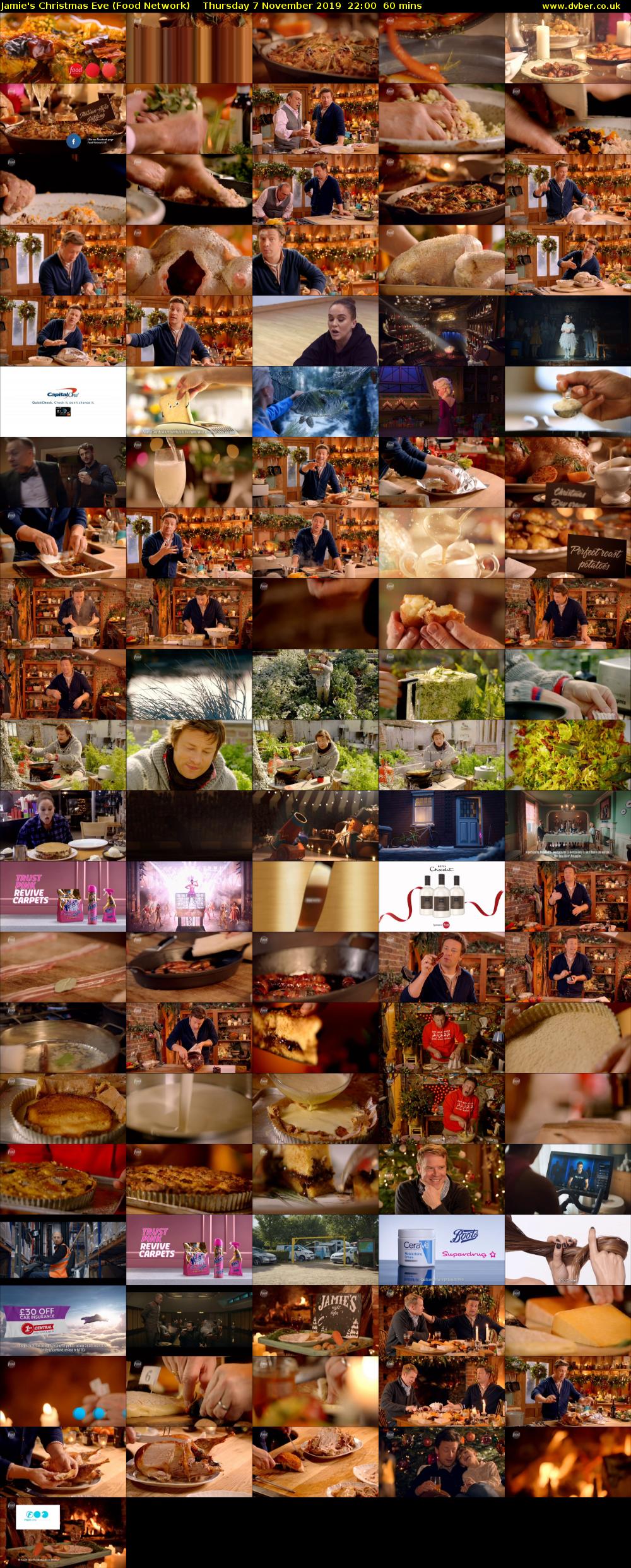 Jamie's Christmas Eve (Food Network) Thursday 7 November 2019 22:00 - 23:00