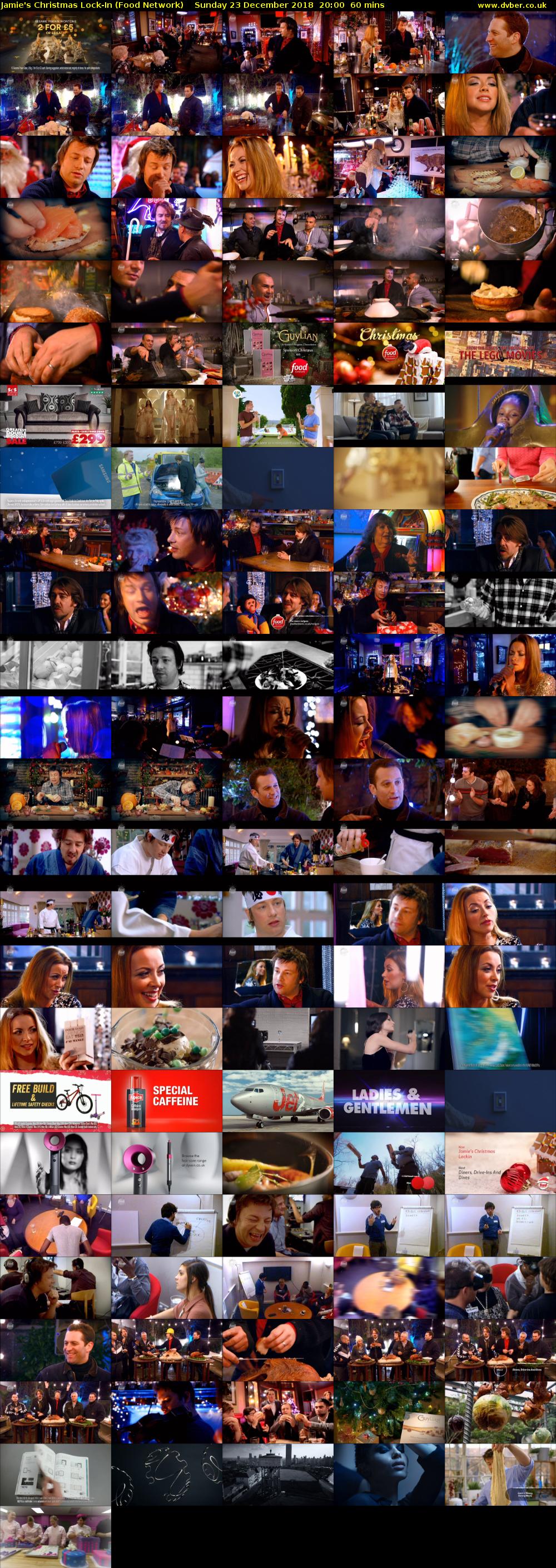 Jamie's Christmas Lock-In (Food Network) Sunday 23 December 2018 20:00 - 21:00