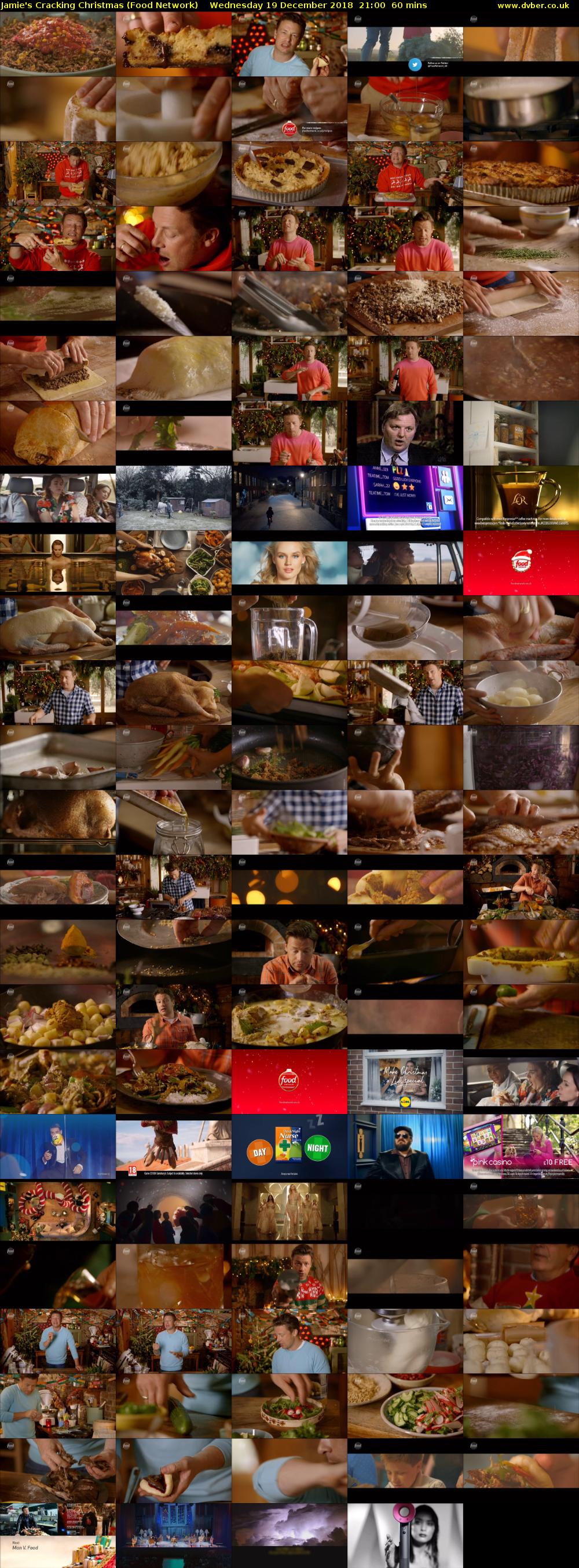 Jamie's Cracking Christmas (Food Network) Wednesday 19 December 2018 21:00 - 22:00