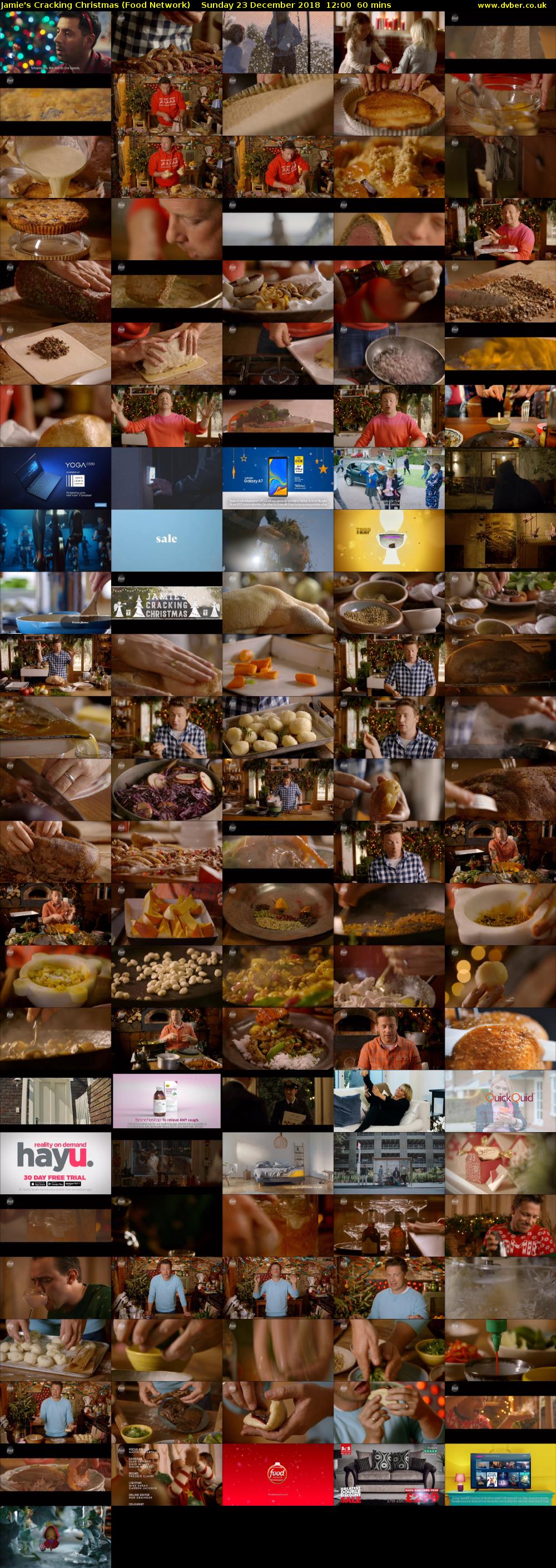 Jamie's Cracking Christmas (Food Network) Sunday 23 December 2018 12:00 - 13:00