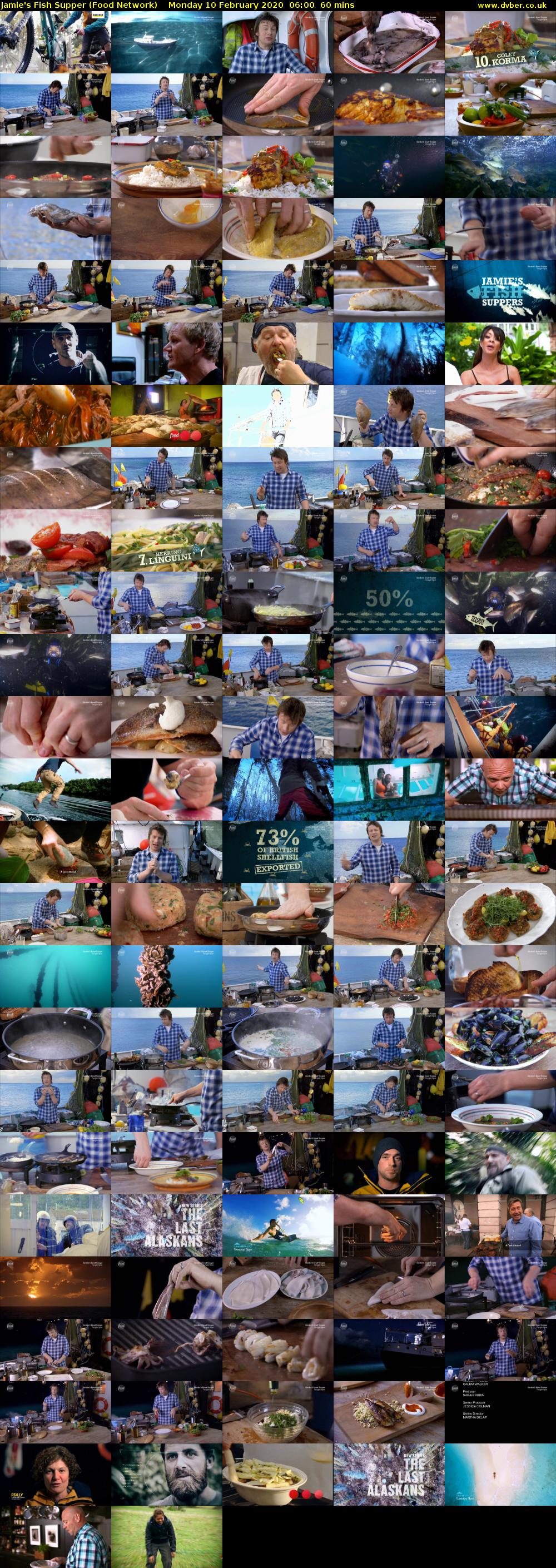 Jamie's Fish Supper (Food Network) Monday 10 February 2020 06:00 - 07:00