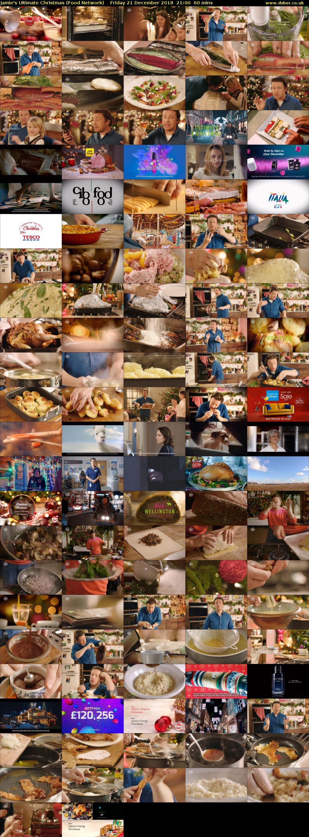 Jamie's Ultimate Christmas (Food Network) Friday 21 December 2018 21:00 - 22:00