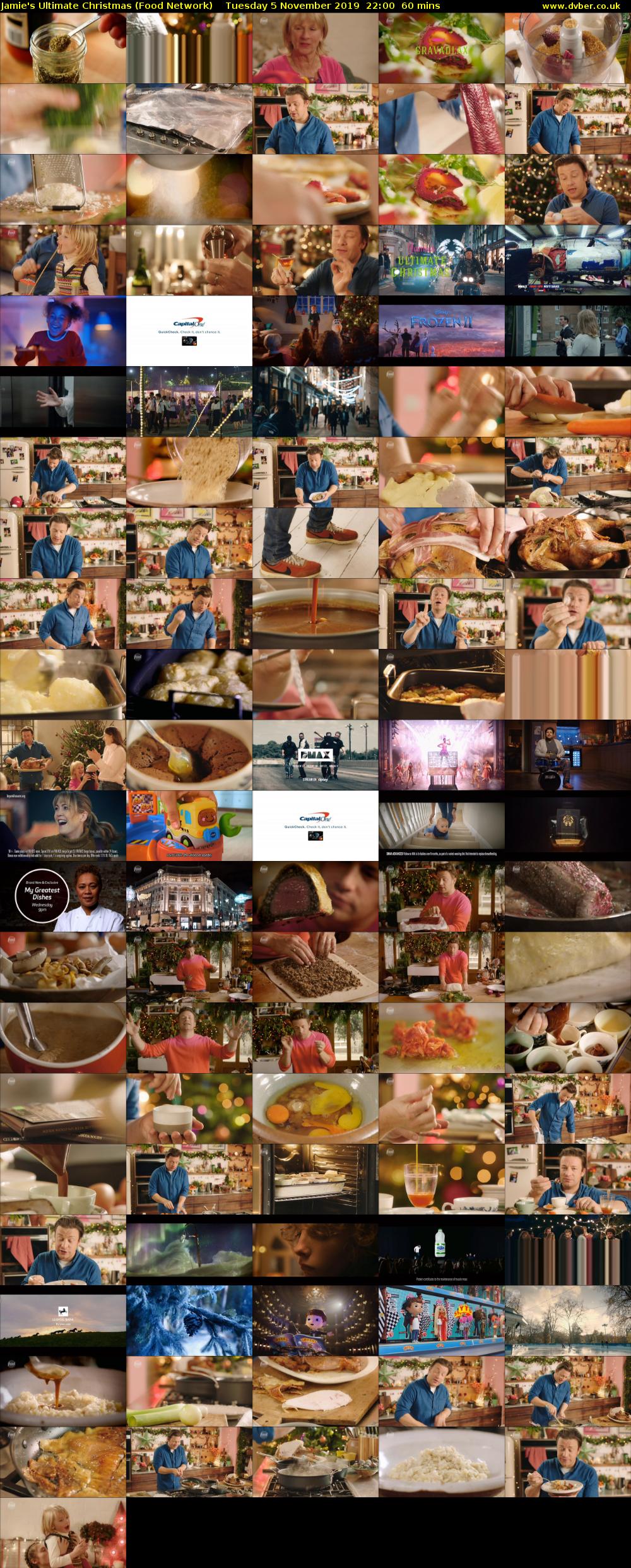 Jamie's Ultimate Christmas (Food Network) Tuesday 5 November 2019 22:00 - 23:00