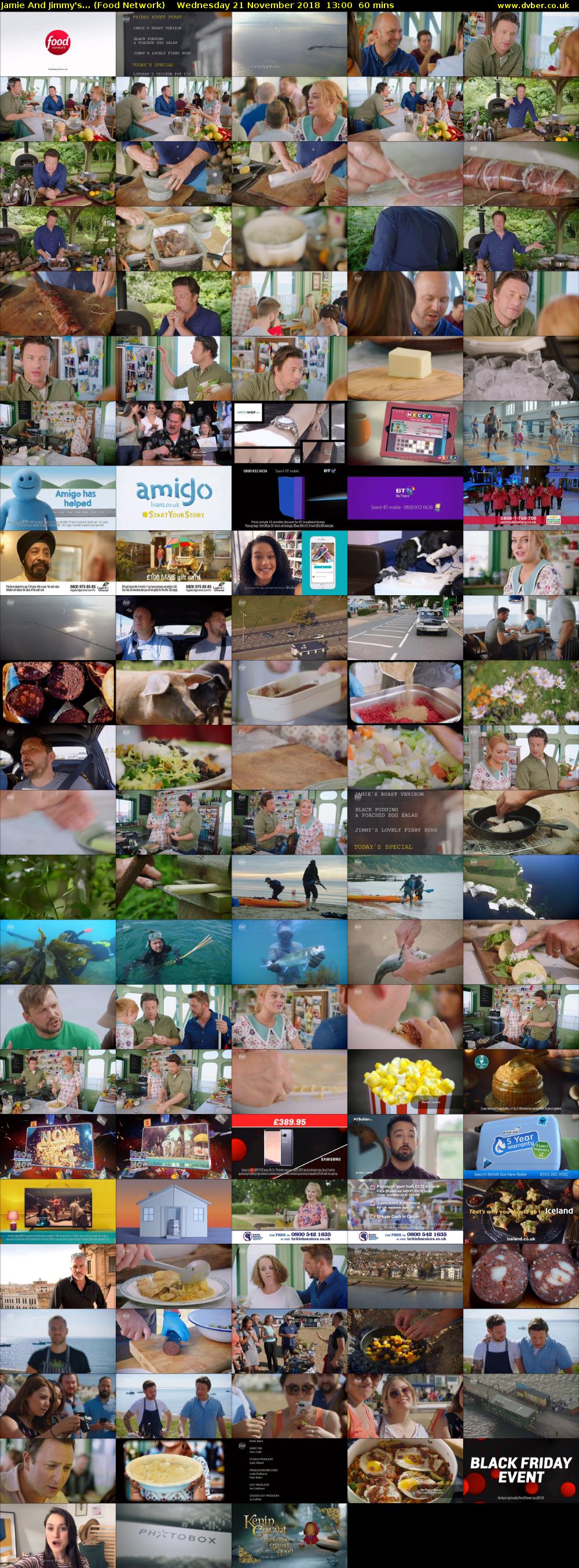 Jamie and Jimmy's... (Food Network) Wednesday 21 November 2018 13:00 - 14:00