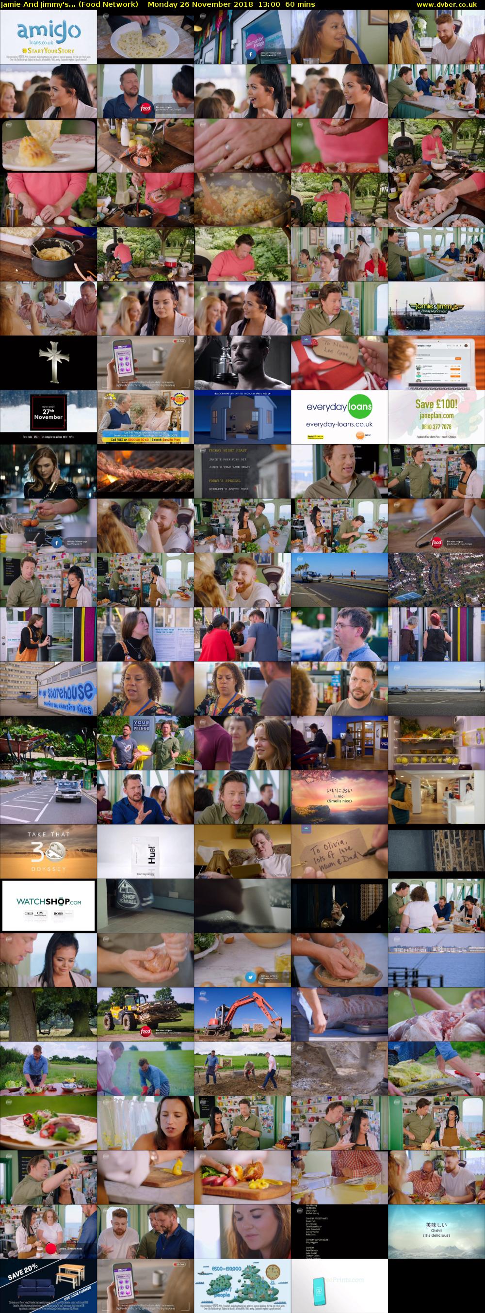 Jamie and Jimmy's... (Food Network) Monday 26 November 2018 13:00 - 14:00