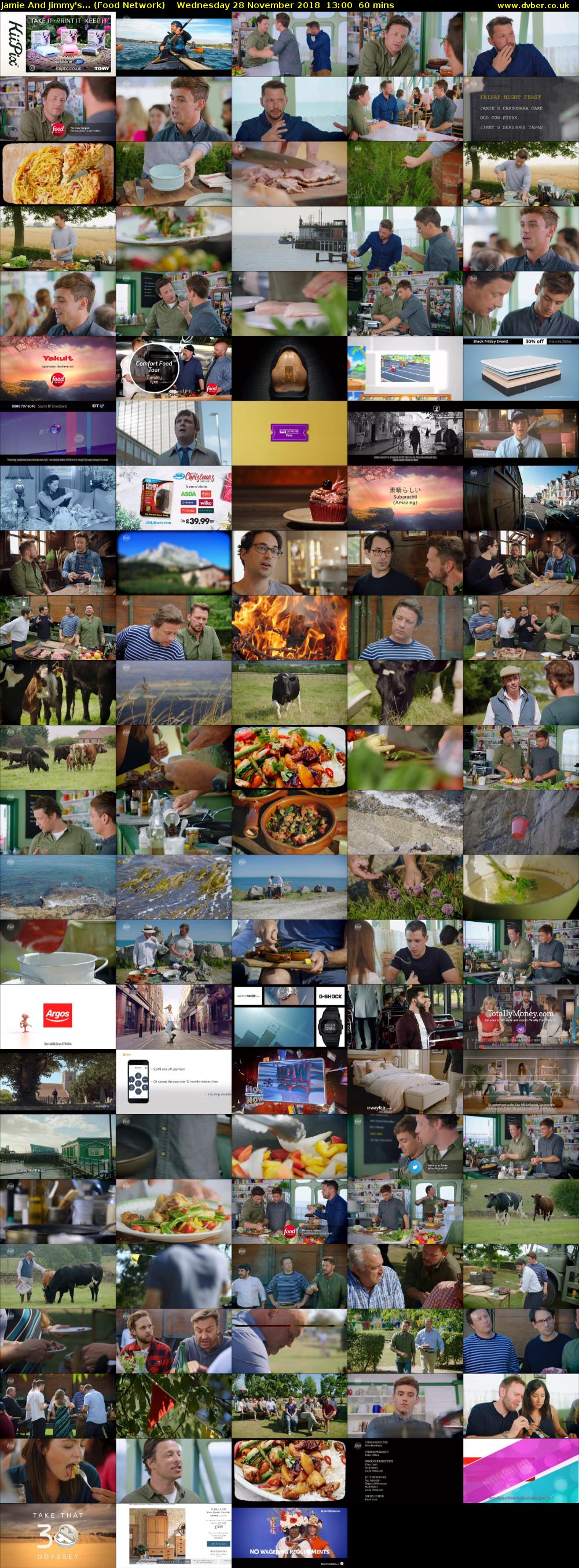 Jamie and Jimmy's... (Food Network) Wednesday 28 November 2018 13:00 - 14:00