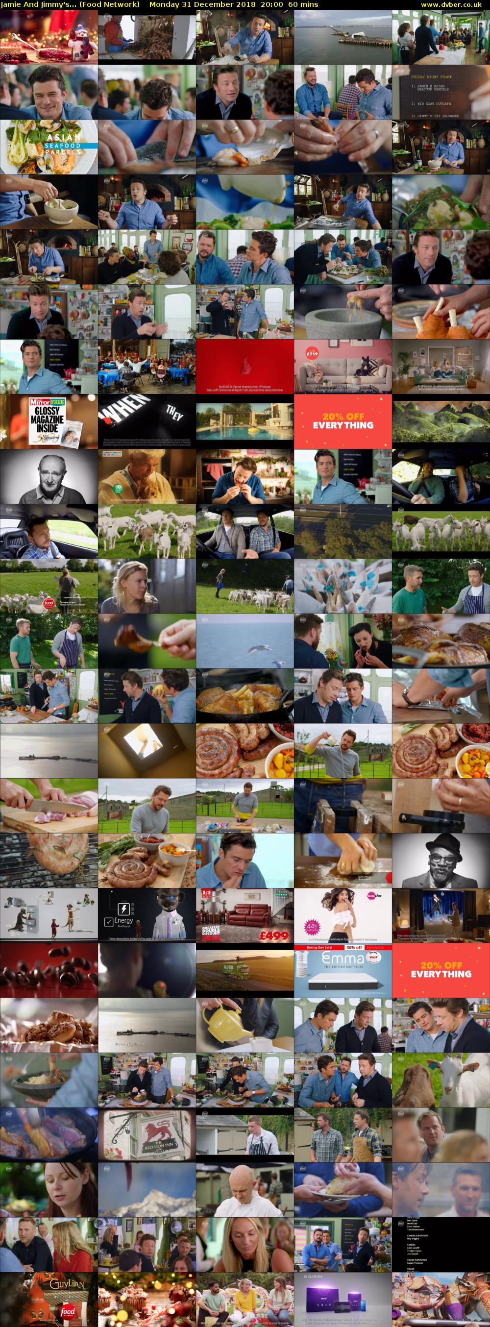 Jamie and Jimmy's... (Food Network) Monday 31 December 2018 20:00 - 21:00