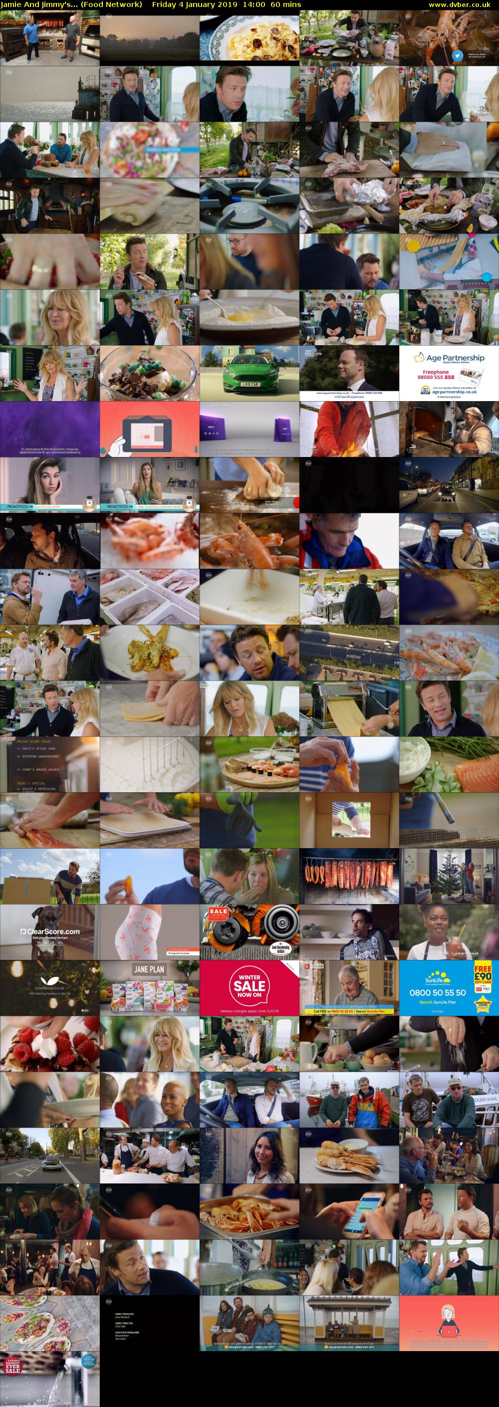 Jamie and Jimmy's... (Food Network) Friday 4 January 2019 14:00 - 15:00