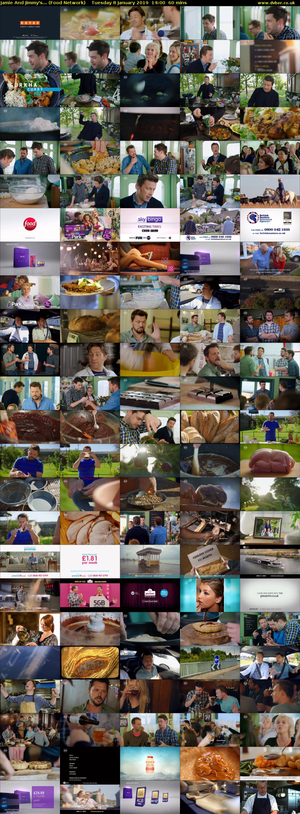 Jamie and Jimmy's... (Food Network) Tuesday 8 January 2019 14:00 - 15:00