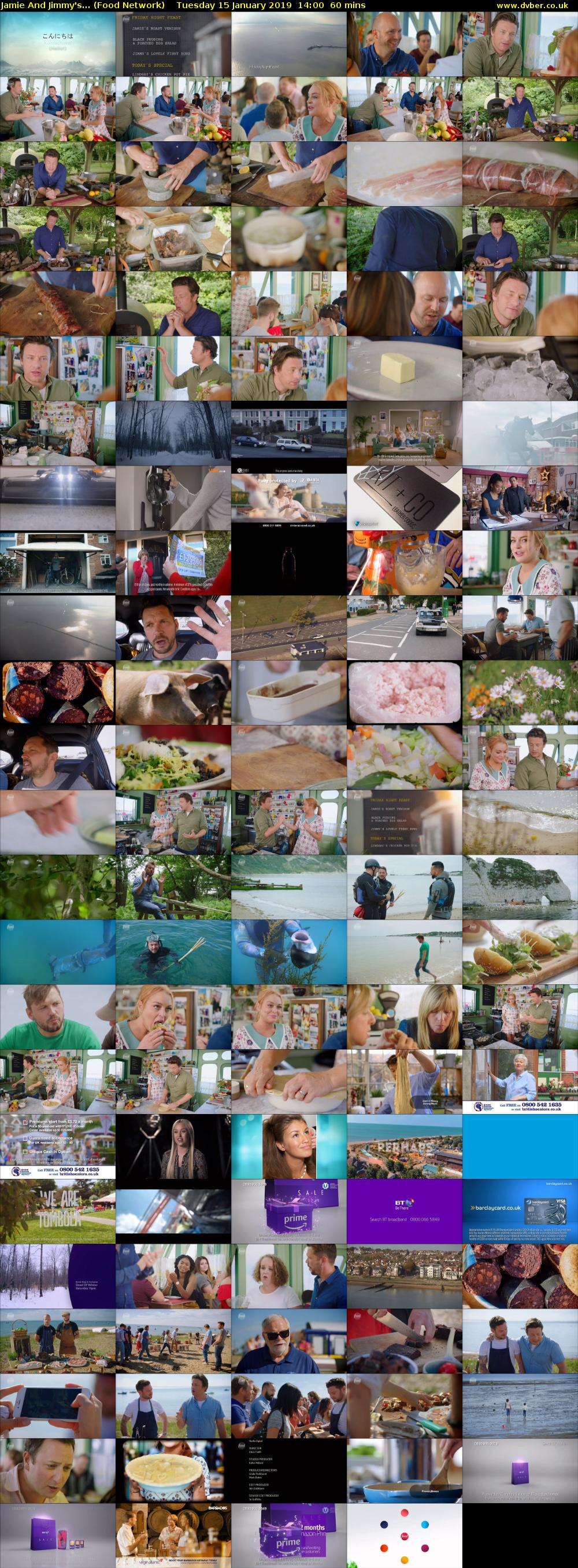 Jamie and Jimmy's... (Food Network) Tuesday 15 January 2019 14:00 - 15:00