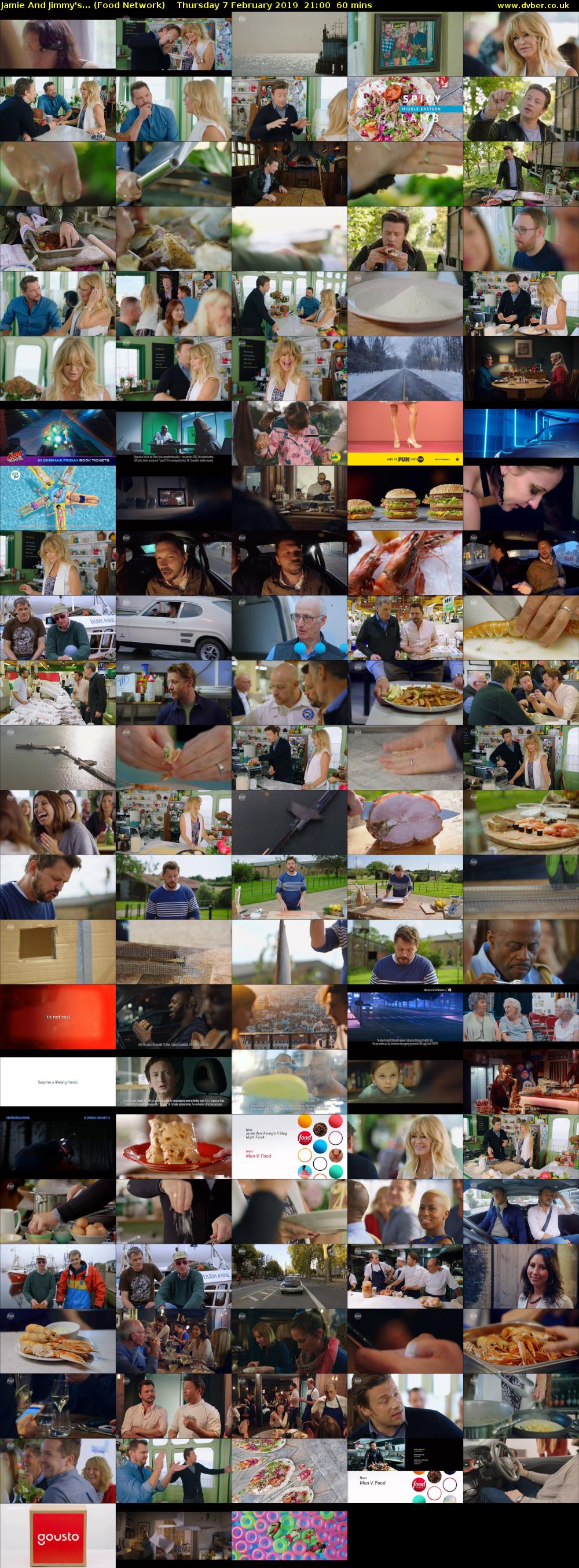 Jamie and Jimmy's... (Food Network) Thursday 7 February 2019 21:00 - 22:00