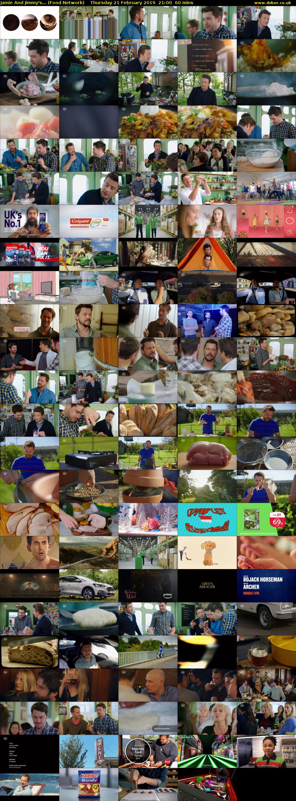 Jamie and Jimmy's... (Food Network) Thursday 21 February 2019 21:00 - 22:00