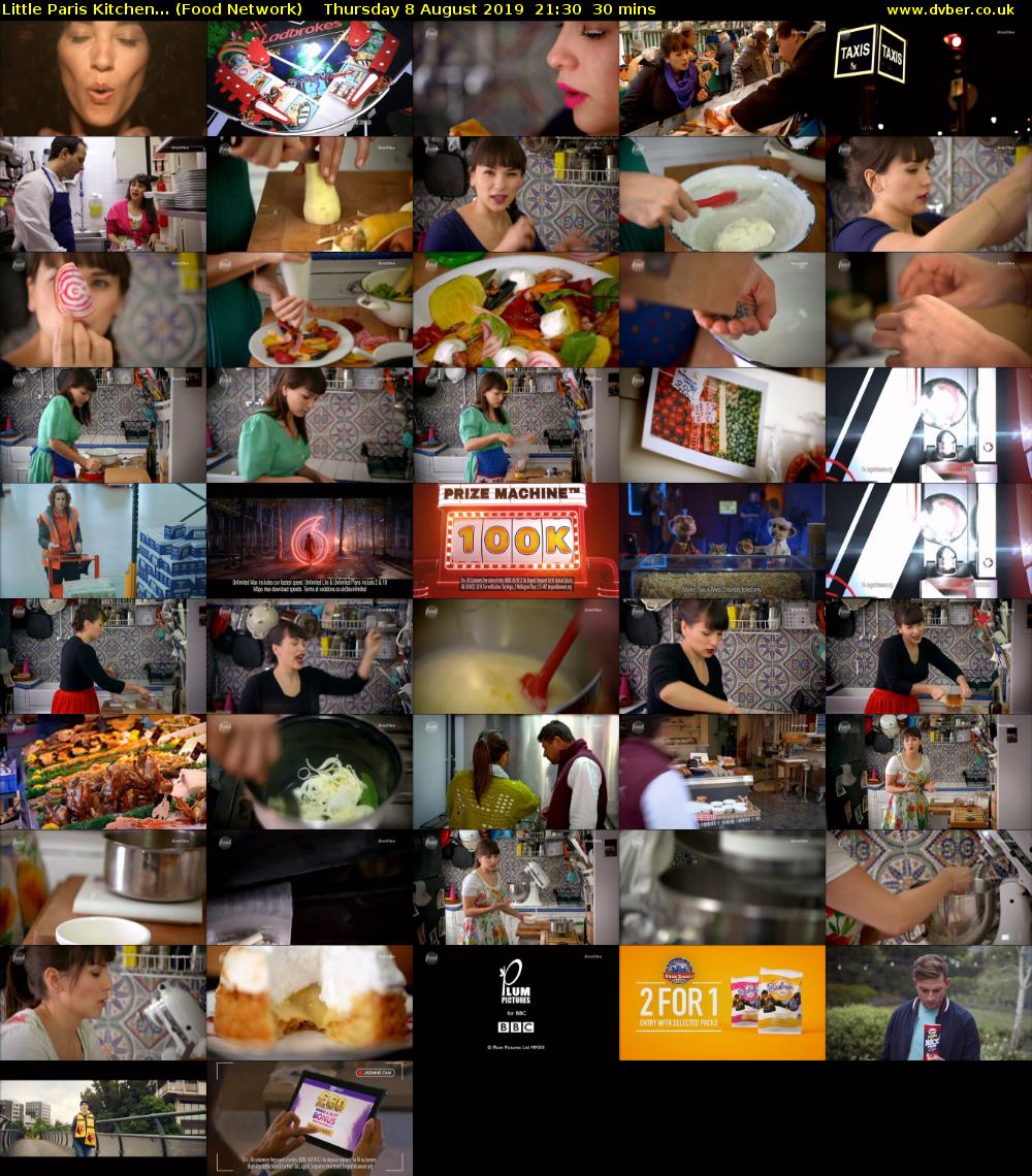 Little Paris Kitchen... (Food Network) Thursday 8 August 2019 21:30 - 22:00