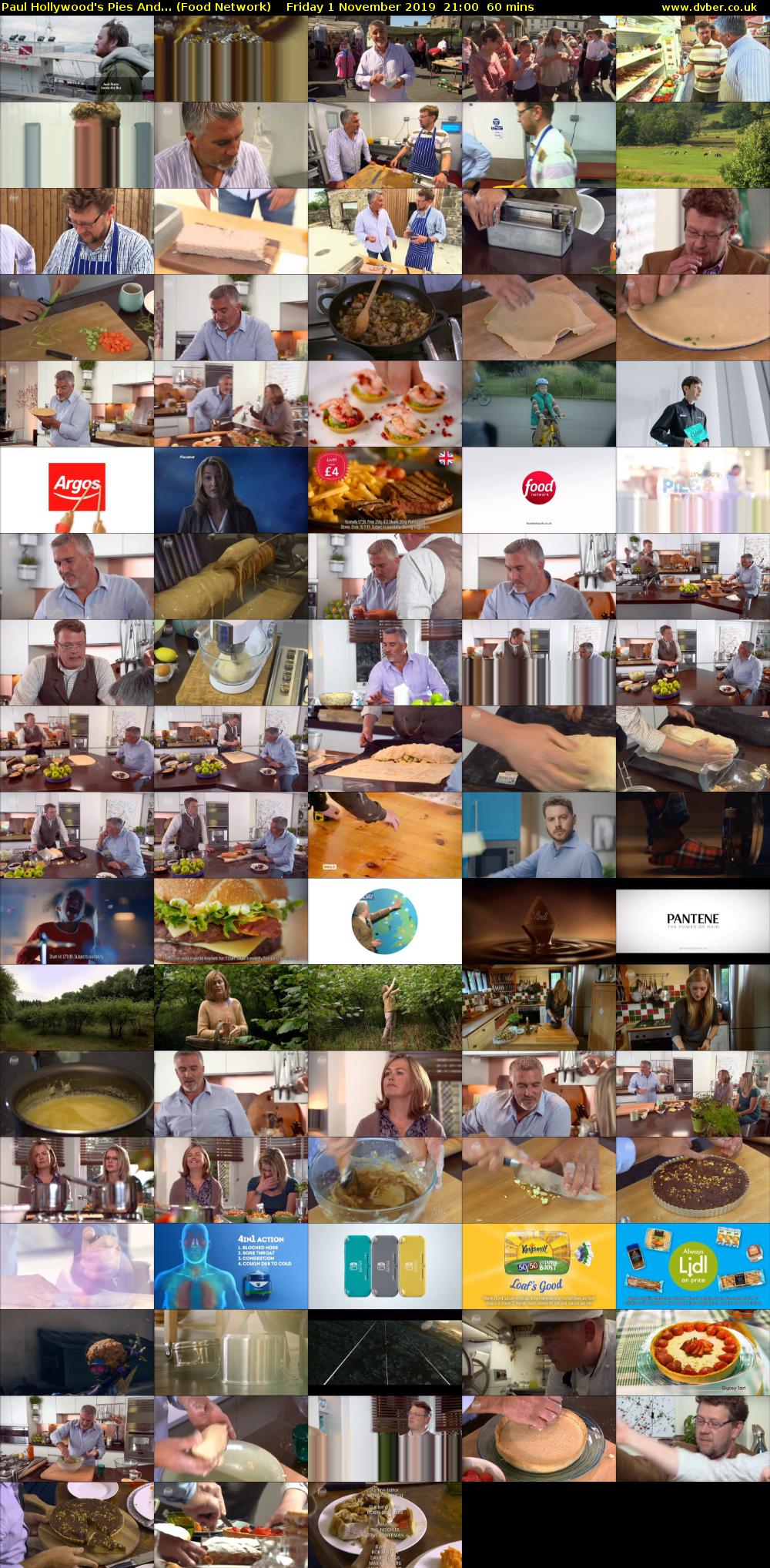 Paul Hollywood's Pies And... (Food Network) Friday 1 November 2019 21:00 - 22:00